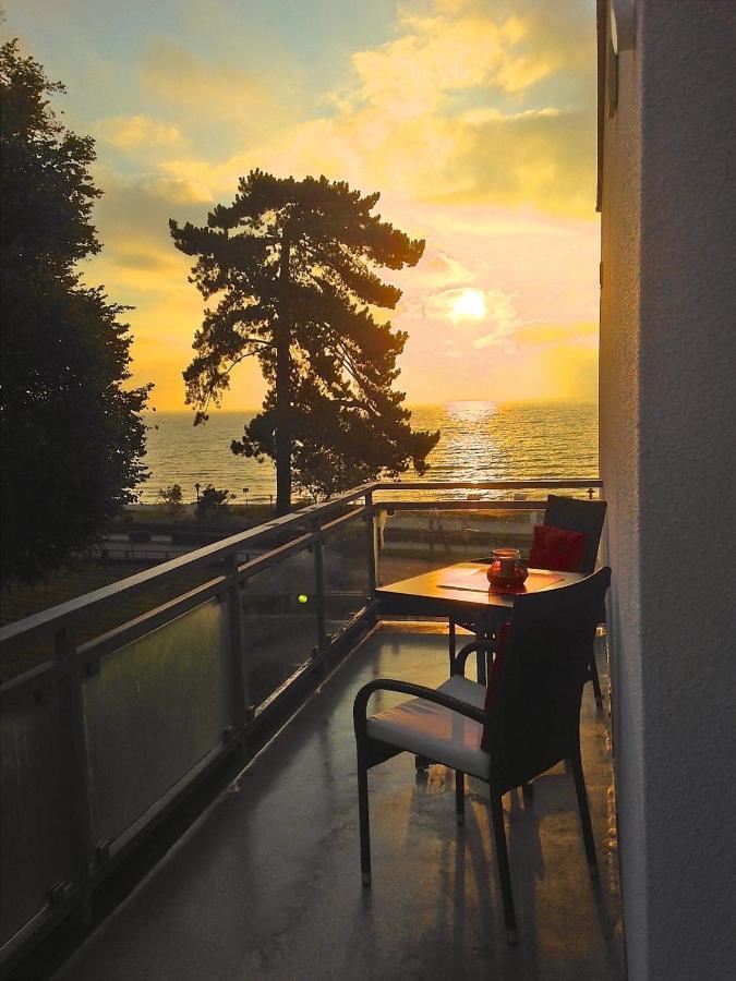 Feriendomizil Strandblick Feriendomizil Strandblick Appartement 2 Meersonne Haffkrug Exterior foto